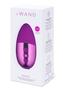 Le Wand Point Rechargeable Silicone Contoured Mini Vibrator - Cherry